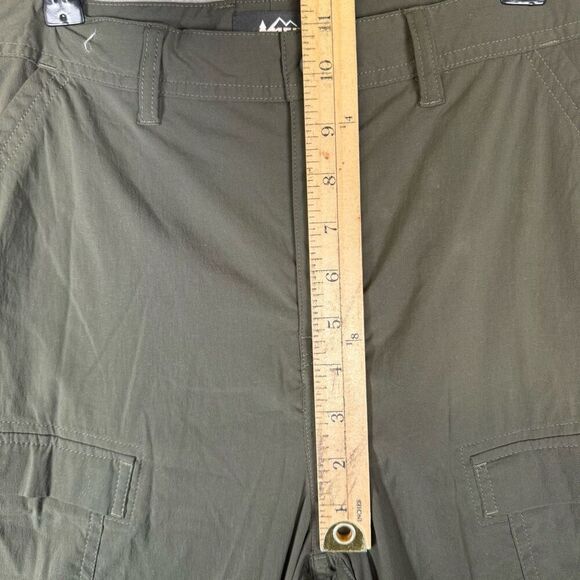 REI Co-op Womens Size XL Pants Green Classic Sahara Convertible Hiking Nylon - Picture 6 of 9
